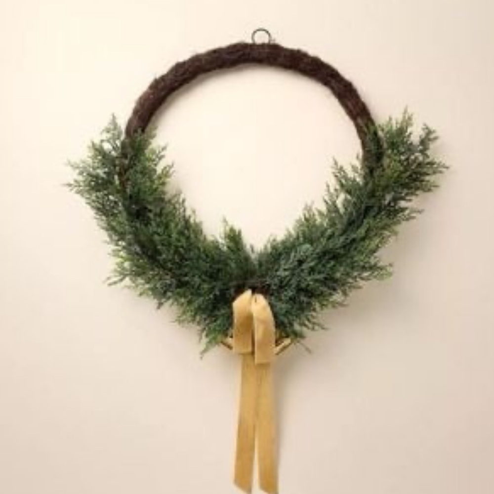 26" Faux Cedar Hoop Wreath
Bells - Hearth & Hand with Magnolia